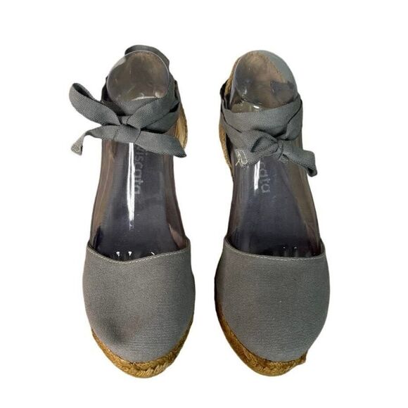 Viscata Shoes Womens 8.5 US 40 EU Gray Escala Espadrilles Wedges Summer Casual‎ - Picture 1 of 10